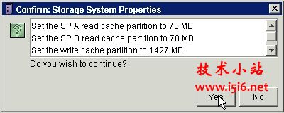 This image illustrates setting the SP cache.